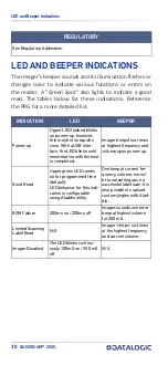 Preview for 41 page of Datalogic QW2520 Quick Reference Manual