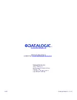 Предварительный просмотр 40 страницы Datalogic Rhino 10 User Manual