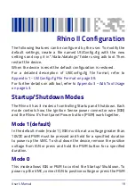 Preview for 25 page of Datalogic Rhino II A6 User Manual