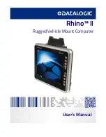 Datalogic Rhino II User Manual предпросмотр