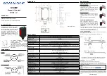 Preview for 2 page of Datalogic S100W Instruction Manual