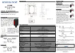 Preview for 3 page of Datalogic S100W Instruction Manual