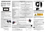 Datalogic S62-PLB Series Instruction Manual preview