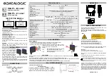 Preview for 2 page of Datalogic S62 Series Instruction Manual