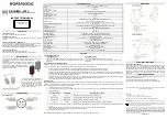 Preview for 3 page of Datalogic S8-MR B Series Instruction Manual