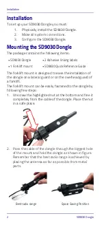 Preview for 6 page of Datalogic SD9030 Quick Reference Manual