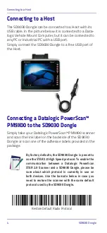 Preview for 8 page of Datalogic SD9030 Quick Reference Manual