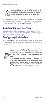 Preview for 10 page of Datalogic SD9030 Quick Reference Manual