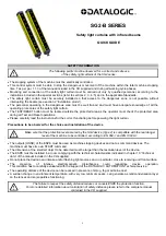 Preview for 1 page of Datalogic SG2-B Series Quick Manual