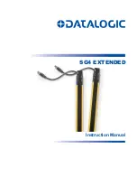 Предварительный просмотр 1 страницы Datalogic SG4-14-030-OO-P Instruction Manual