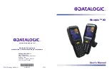 Datalogic Skorpio X3 User Manual preview