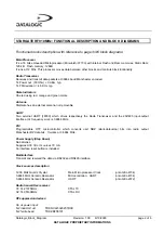 Preview for 2 page of Datalogic STARGATE RF910MHz Block Diagram