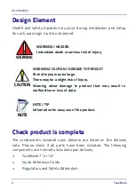 Preview for 8 page of Datalogic TaskBook User Manual