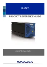 Предварительный просмотр 1 страницы Datalogic UniQ 1150-1X41 Product Reference Manual