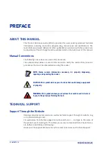 Preview for 6 page of Datalogic VS-CRX Product Reference Manual