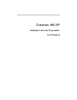 Предварительный просмотр 1 страницы Dataman 48UXP User Manual