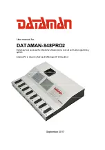 Dataman DATAMAN-848PRO2 User Manual preview