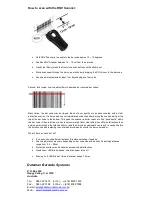 Preview for 2 page of Dataman ROV MS2200 Quick Start Manual