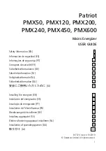 Preview for 1 page of Datamars Patriot PMX120 User Manual