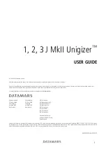 Предварительный просмотр 1 страницы Datamars Unigizer 1 J User Manual