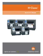 datamax-o'neli H-4212 Operator'S Manual preview