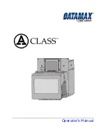 Datamax A-Class A-4212 Operator'S Manual preview