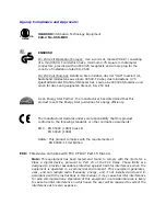 Preview for 4 page of Datamax A-Class A-4212 Operator'S Manual