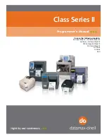 Datamax A-Class Programmer'S Manual предпросмотр