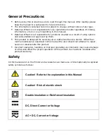 Preview for 5 page of Datamax ANDES 3 User Manual