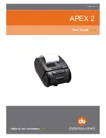 Preview for 1 page of Datamax Apex 2 User Manual