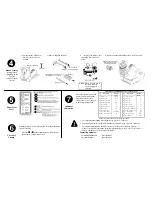 Preview for 2 page of Datamax E Class E-4203 Quick Start Manual