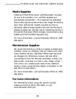 Preview for 24 page of Datamax Microflash 2Te User Manual