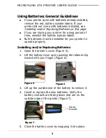 Preview for 5 page of Datamax MICROFLASH 4TE User Manual