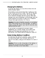 Preview for 6 page of Datamax MICROFLASH 4TE User Manual