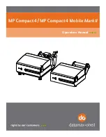 Datamax MP Compact4 Mark II Operator'S Manual preview