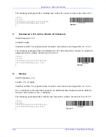 Preview for 220 page of Datamax MP Compact4 Mark II Programmer'S Manual