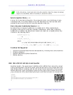 Preview for 258 page of Datamax MP Compact4 Mark II Programmer'S Manual