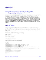 Preview for 293 page of Datamax MP Compact4 Mark II Programmer'S Manual