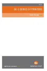 Preview for 1 page of Datamax OC-3 Series User Manual