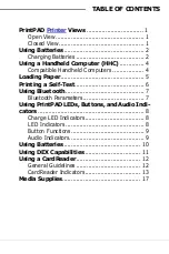 Preview for 52 page of Datamax PrintPAD 1700 User Manual