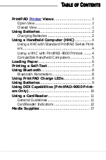 Preview for 130 page of Datamax PrintPAD 1700 User Manual