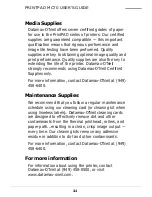 Preview for 24 page of Datamax PRINTPAD MC70 User Manual