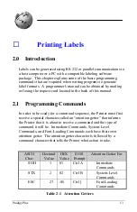 Preview for 21 page of Datamax Prodigy Plus Operator'S Manual