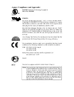 Preview for 5 page of Datamax W-6208 Operator'S Manual