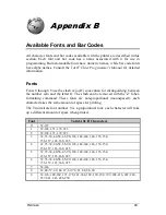 Preview for 103 page of Datamax W-6208 Operator'S Manual