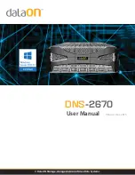 Предварительный просмотр 1 страницы DataON DNS-2670 User Manual