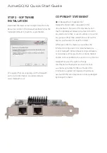 Preview for 3 page of Datapath ActiveSQX2 Quick Start Manual