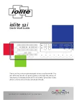 Datapath iolite 12i Quick Start Manual preview