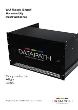 Datapath IQS4 Assembly Instructions Manual preview