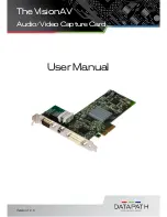 Preview for 1 page of Datapath VisionAV/F User Manual